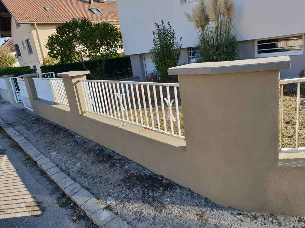 LES COUZ ISSENHEIM 8 | Les Couz Entreprise de maçonnerie extérieure près de Guebwiller : clôture, escalier, mur, et garage Gérardmer 1